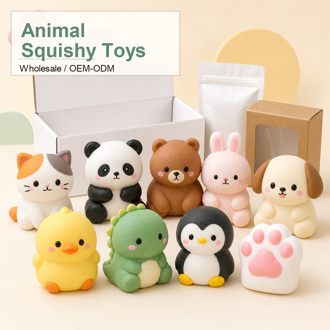 Animal Squishy Toys