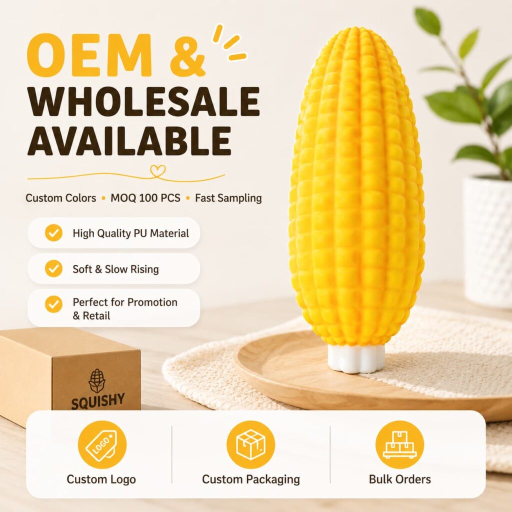 Corn Squishy Toy
