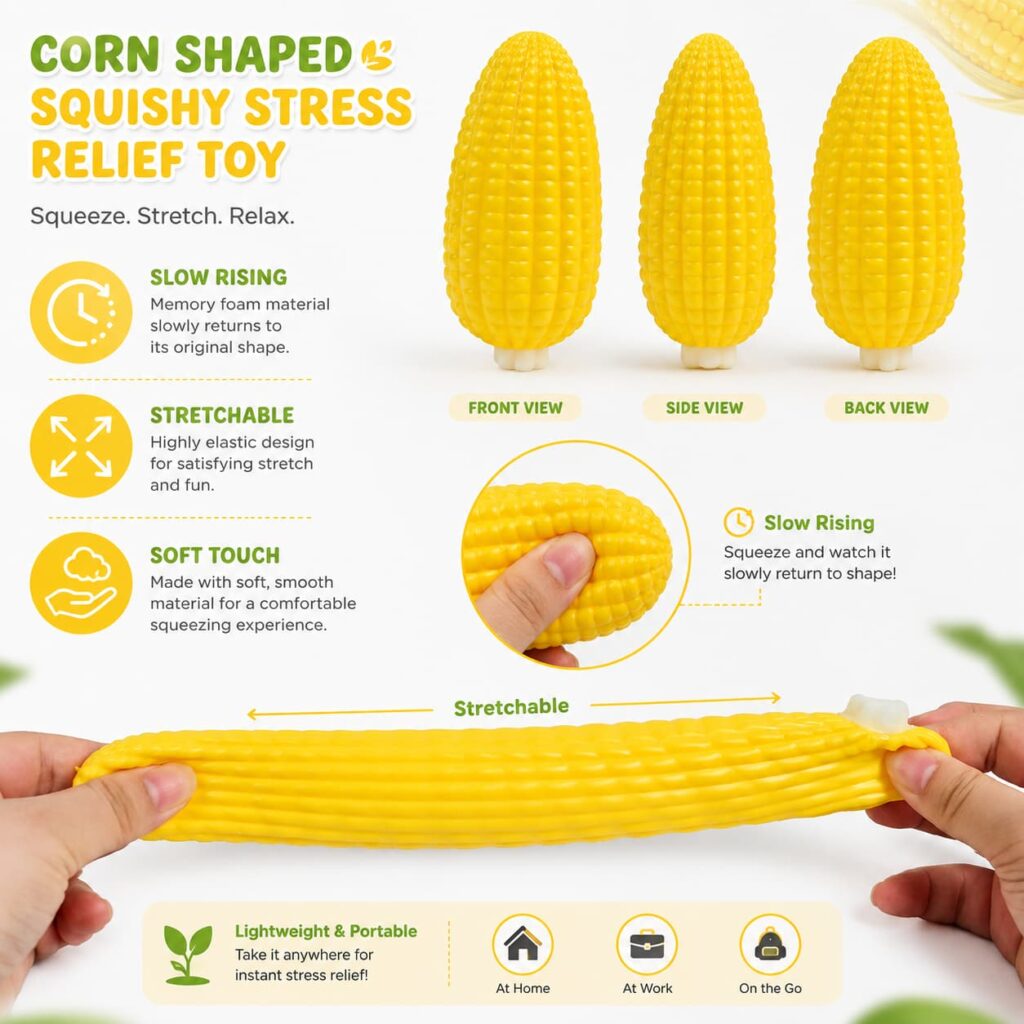 Corn Squishy Toy