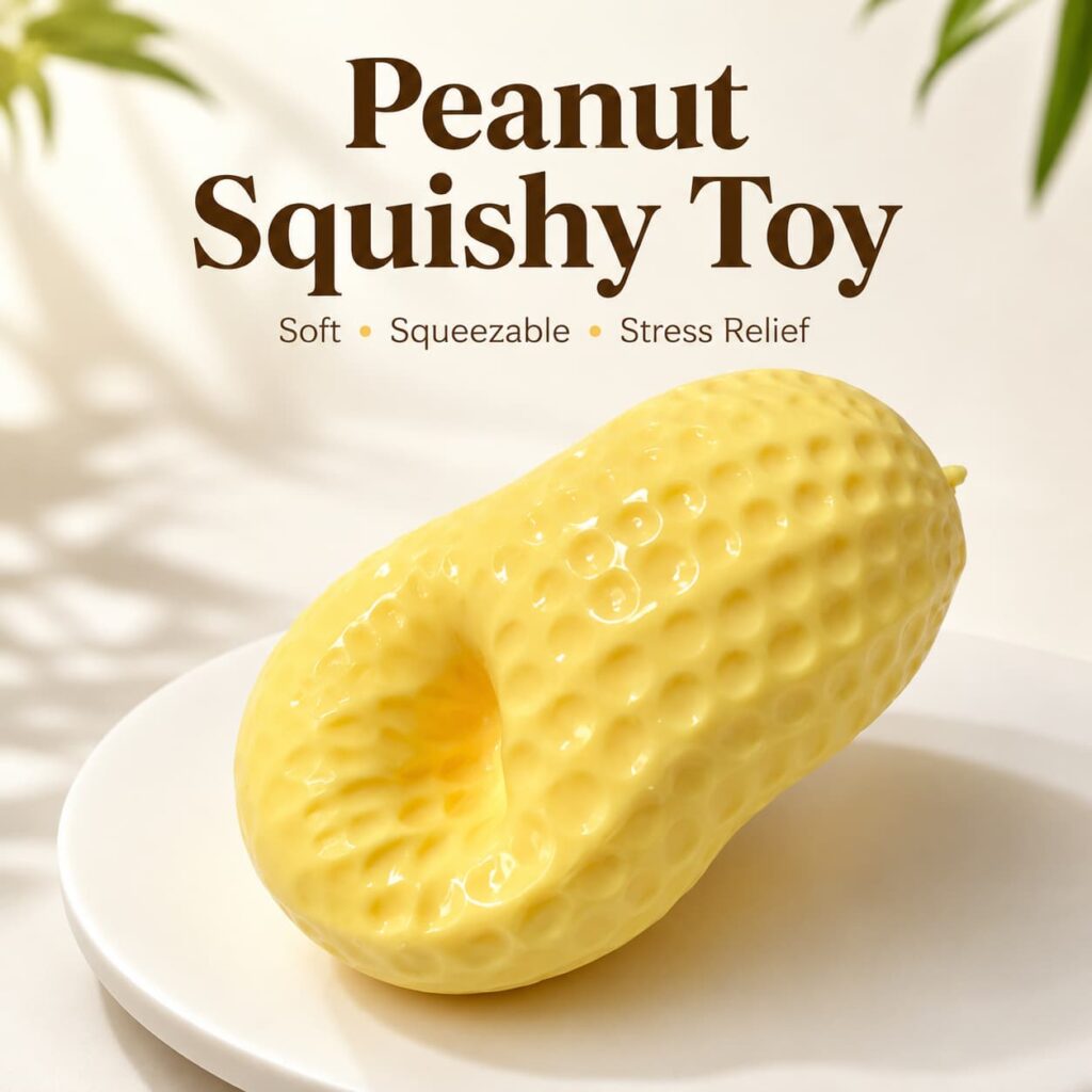 Peanut Squishy Toy