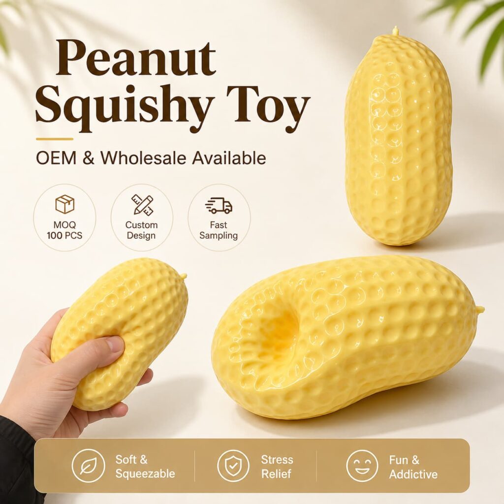 Peanut Squishy Toy