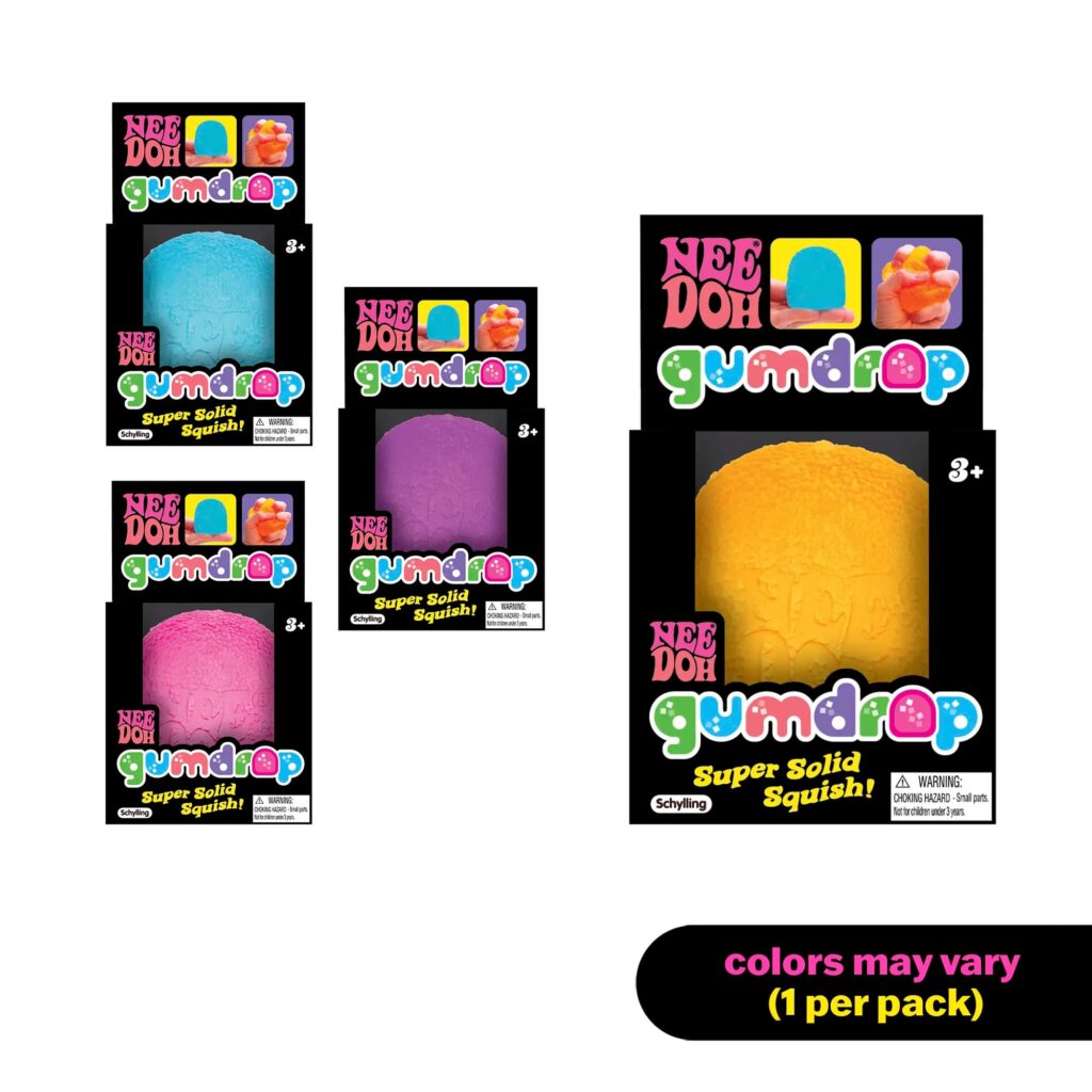 Textured Sensory Squish Toy – Soft Squeeze Stress Relief Fidget Toy