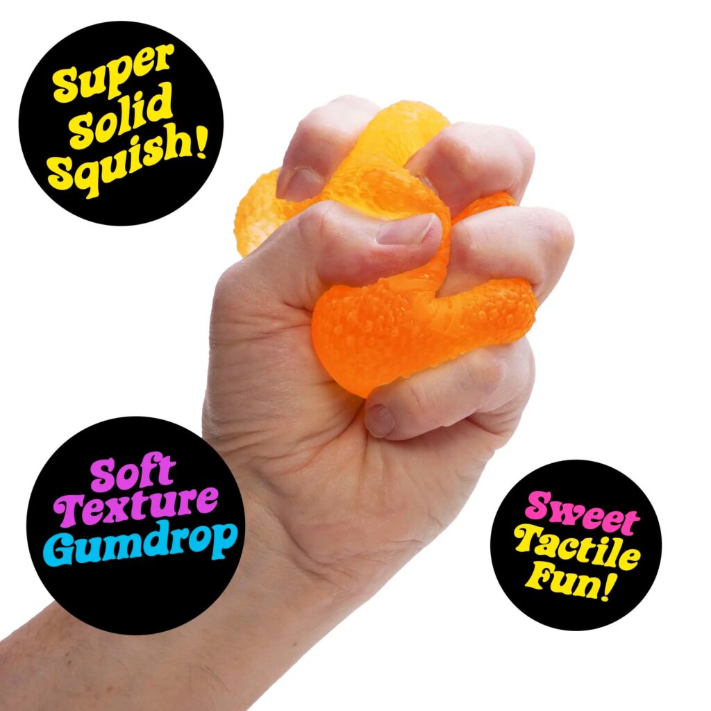 Textured Sensory Squish Toy – Soft Squeeze Stress Relief Fidget Toy